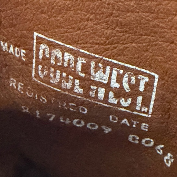 Vintage Code West Biker Style Cowboy Boots Black Women Size 9 - Picture 7 of 8